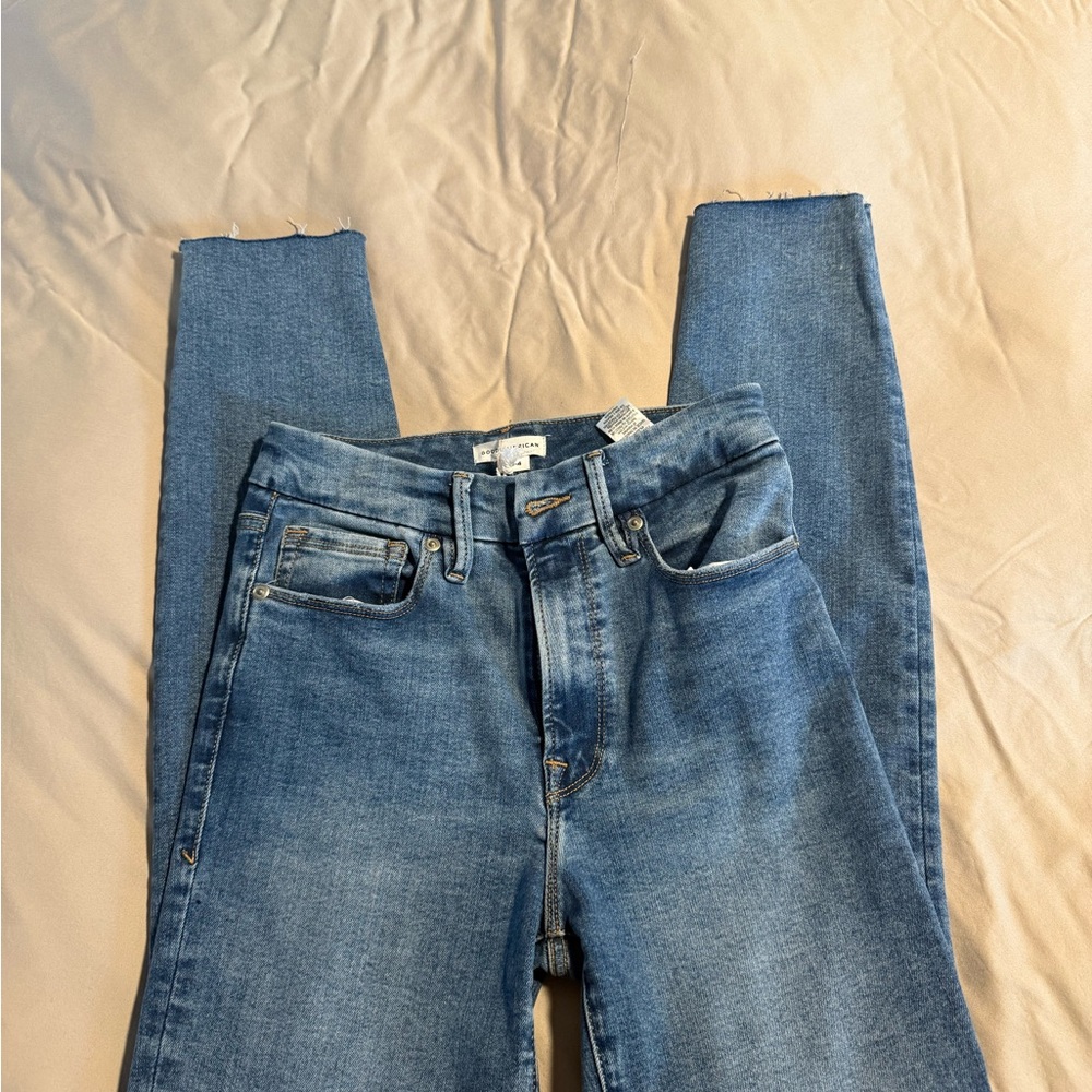 Good American Medium Blue Skinny Jeans